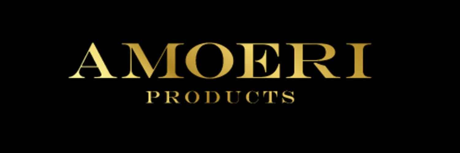 Amoeri Products logo zwart goud